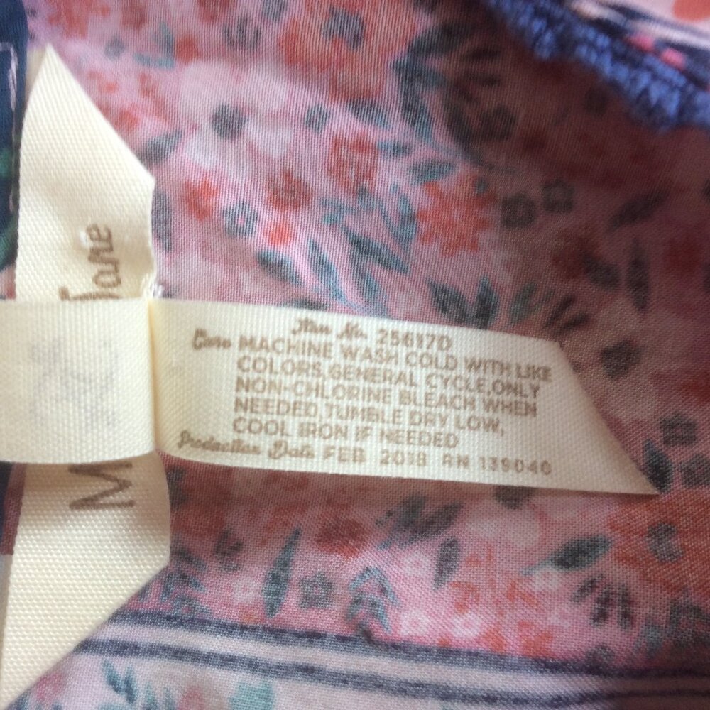 Matilda Jane Wildlife Patchwork Print Smocked Waist Cottagecore Maxi Dress XL - Picture 4 of 4